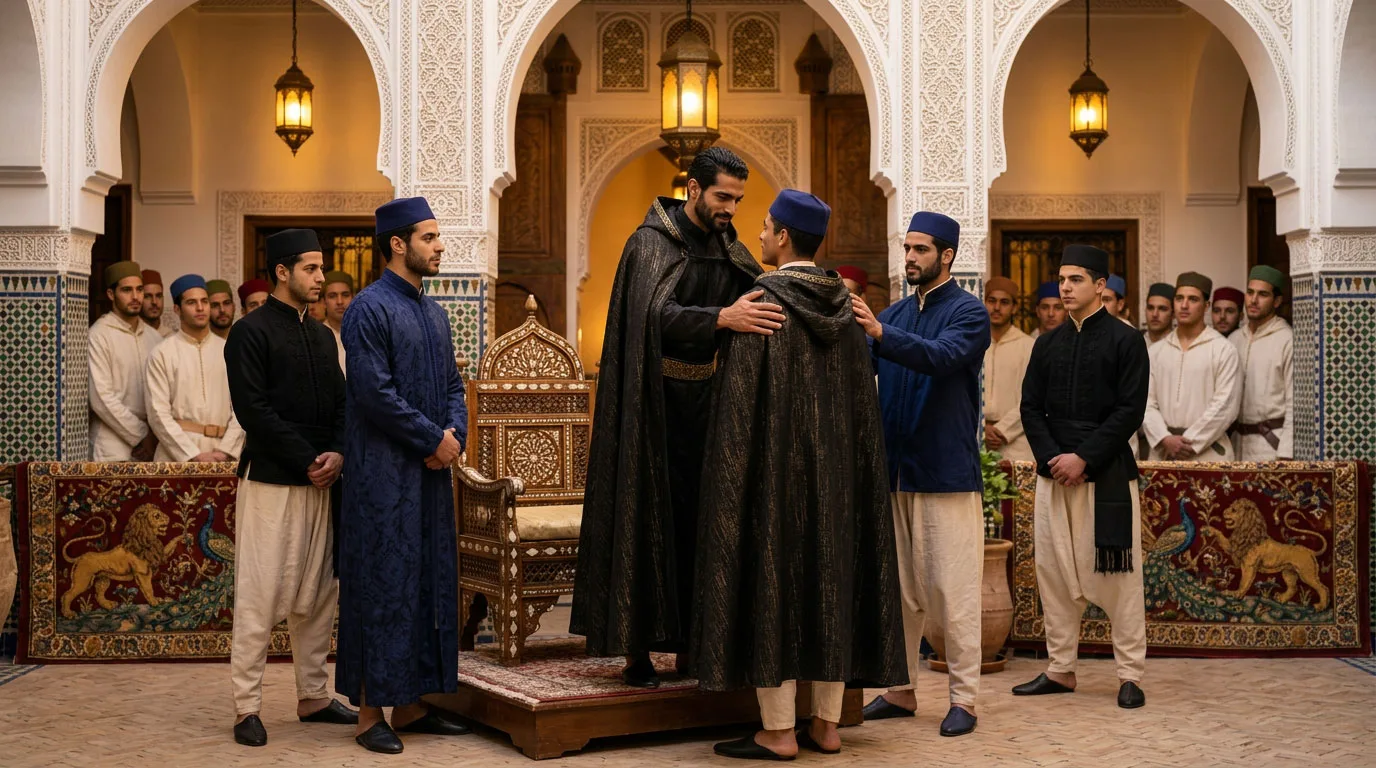 Al-Khirqa — cerimonia d'investitura