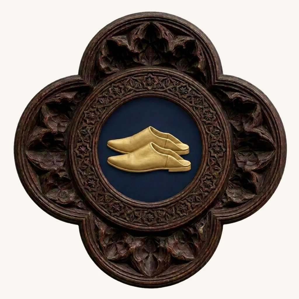 L'emblema del quartiere dei residenti — le babucce
