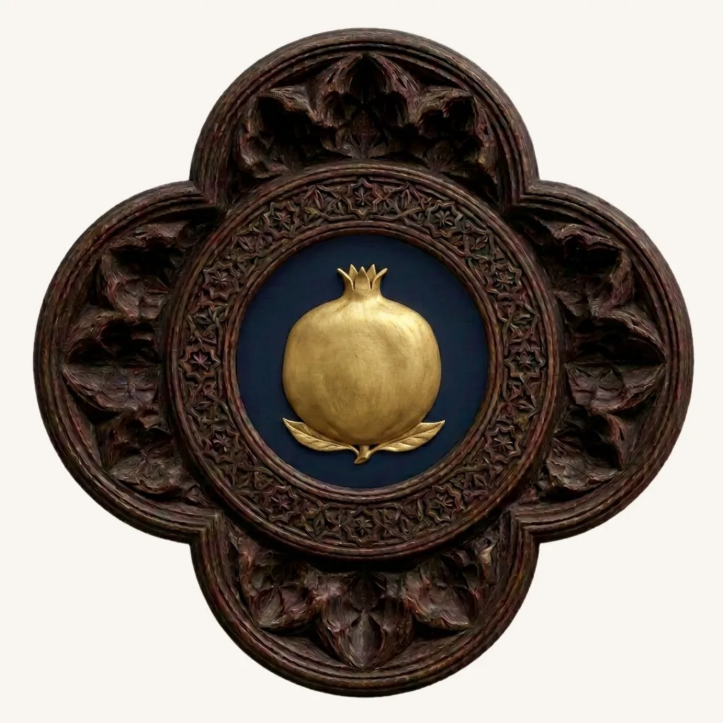 L'emblema del giardino segreto — il melograno