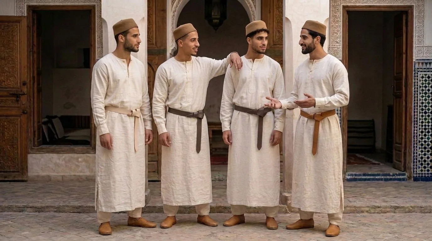 I tre toni della cintura di cuoio