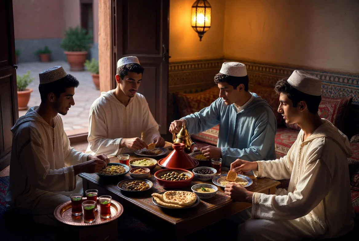 Tavolo comune Riad Al-Uns