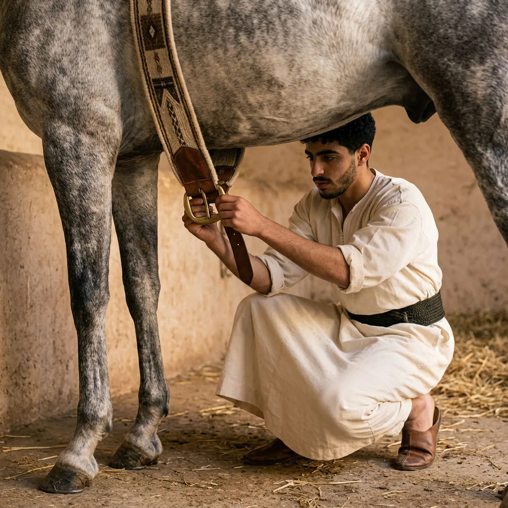 La cinghia — al-biṭāna