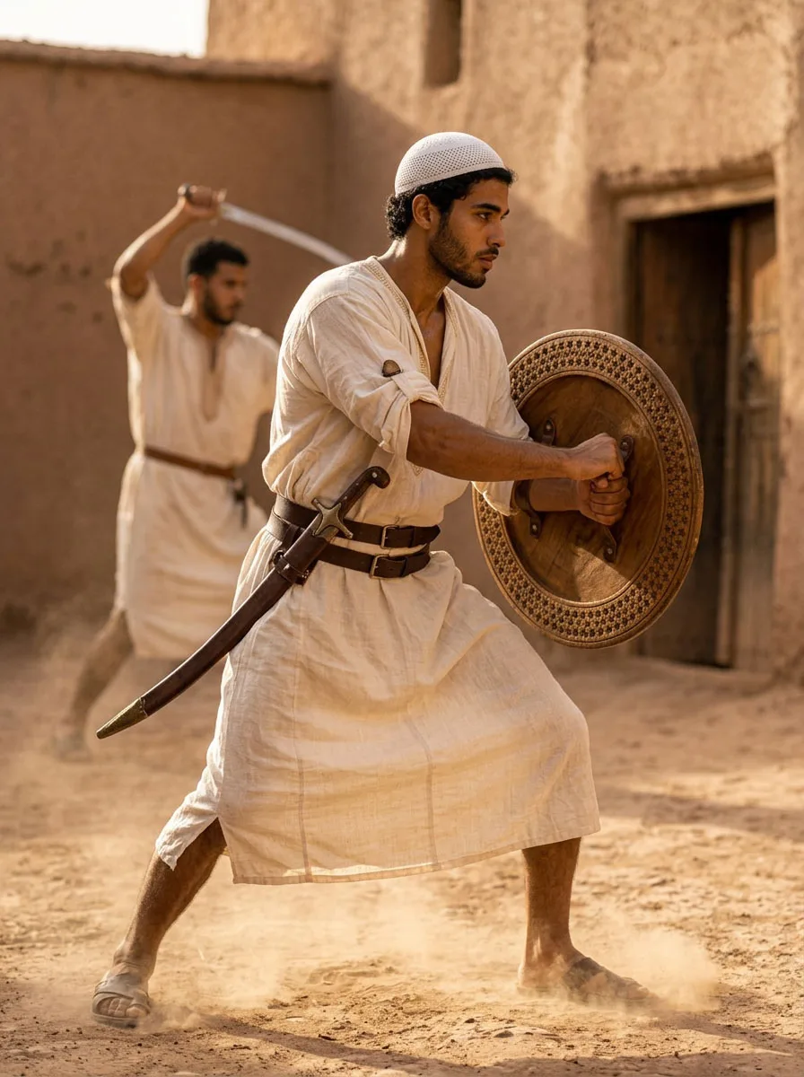 Sayf wa-l-turs in azione